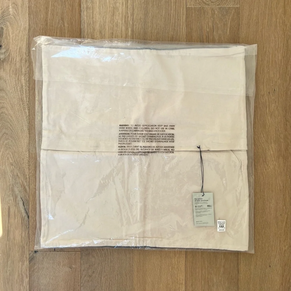 West Elm • Geometric Pillow Cover, New with Tags